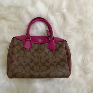 Coach Hot Pink Crossbody Bag